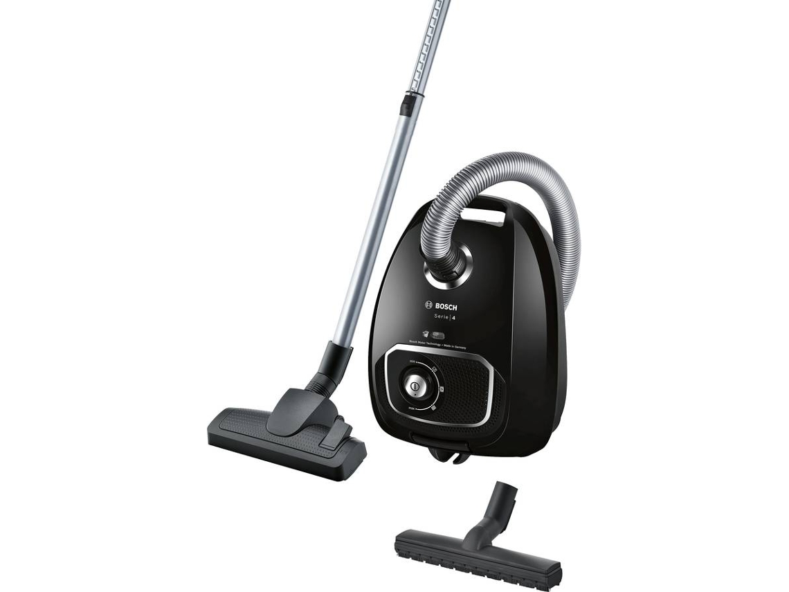 Aspirador com Saco BOSCH BGLS4X210 Série 4 Power Control (77 dB - Saco de pó 4 L)
