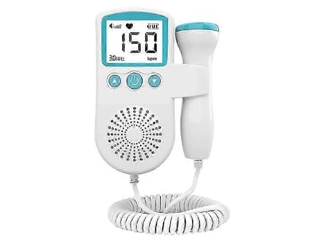 Monitor De Frequência Cardíaca Fetal Doppler Recarregável, Modelo Mais Recente De 2025, Para Uso Doméstico Jinyubo Store