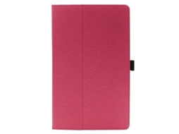 Capa De Couro Dobrável Magnética Anti‑choque Halinuia, Cor Vermelha Para Tablet Tcl Nxtpaper 11