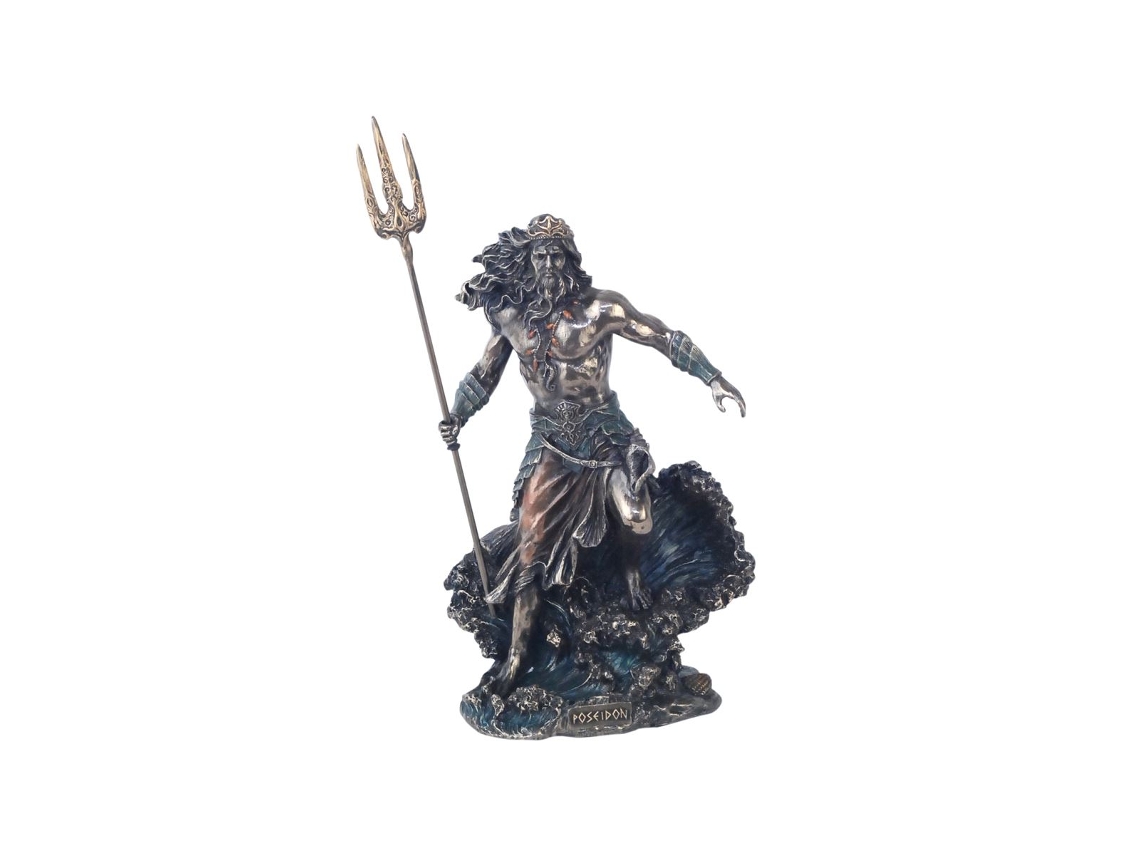 Figura Decorativa BY SIGRIS Diosiego-Poseidon-Dios Mar