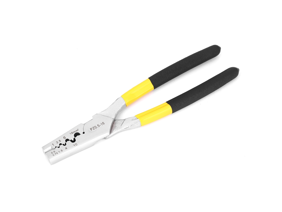 Laxiscreed Alicates De Crimpar Portáteis Em Aço Alto Carbono Para Cabos De 0,5 A 16 Mm²
