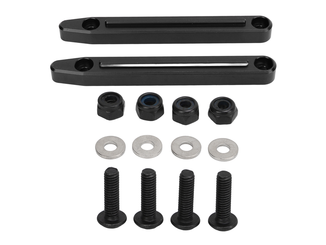 Barandillas De Teto De Alumínio Leves Para Arrma 1/7 Black, Peça De Melhoria Para Carro Rc Mojave 6s Blx