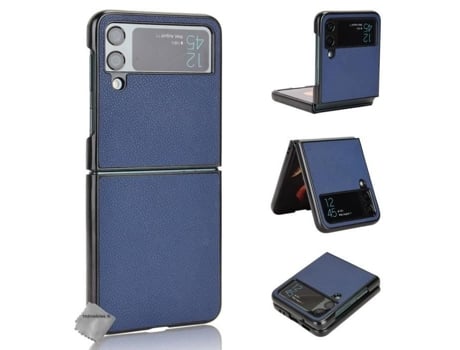 Capa Frontal Traseira Para Samsung Htdmobiles Rígida Azul