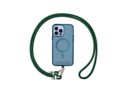 Qu-cordão Ajustável Para Celular Com Gancho Duplo De Metal, Função Anti-perda, Feito De Corrente De Nylon, Acrílico E Poliéster
