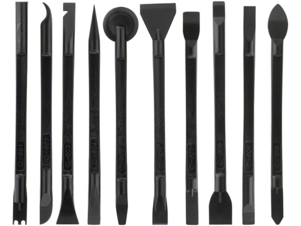 Conjunto De 10 Alavancas Plástico Com Fibra Carbono Para Baterias E Abertura