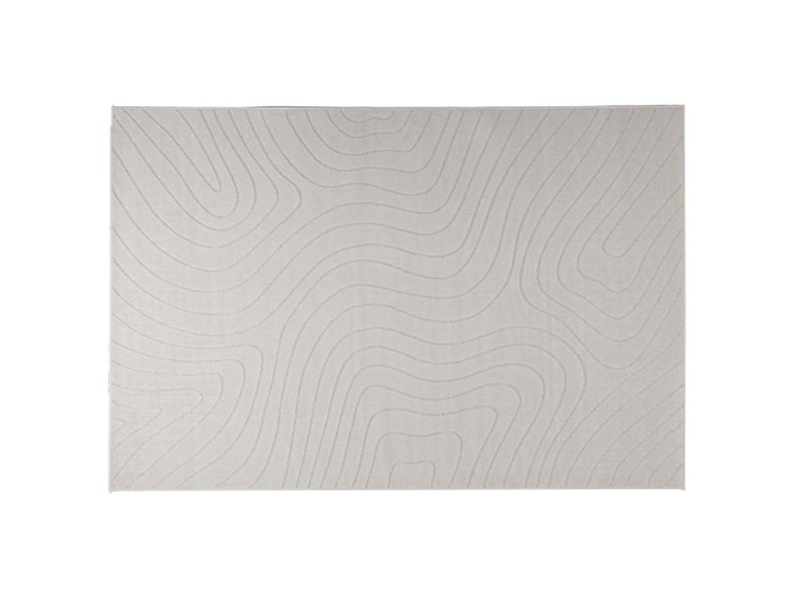 Tapetes de Área Retangular Palmeras Creme 280 X 200 Cm VIDAXL