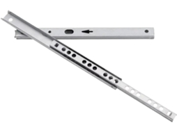 Corrediças De Gaveta Com Extensão Total, 2 Peças, 17mm De Largura, Bidirecionais, Acessórios De Ferragens 214mm 9 Polegadas