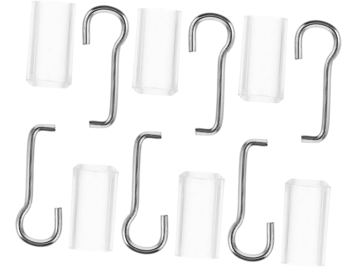 Kit De Reparo Varão Persiana Com 6 Peças, Peças Reposição Para Persian