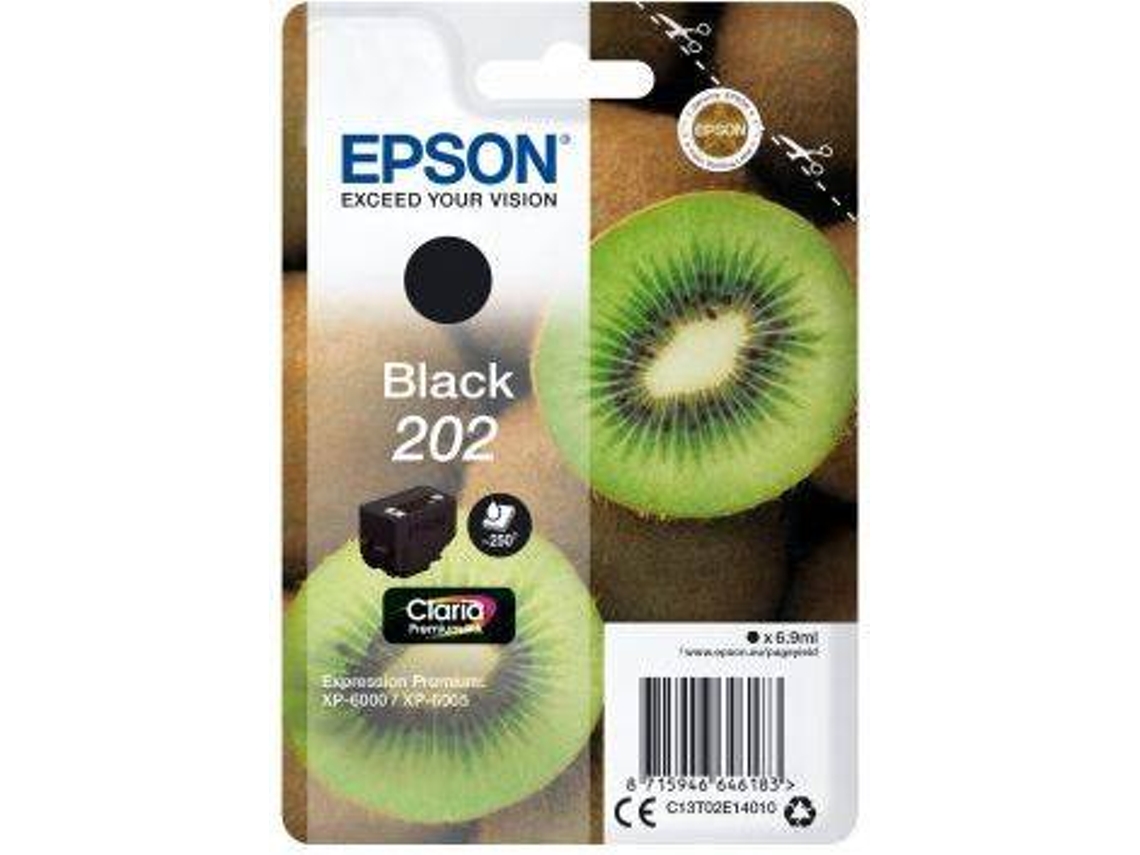 Tinteiro EPSON 202 Preto