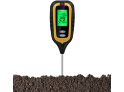 Medidor De Umidade Do Solo, Testador Plantas Interativo, Ferramenta Temperatura Para Jardim | 4em 1com Ph, Luz