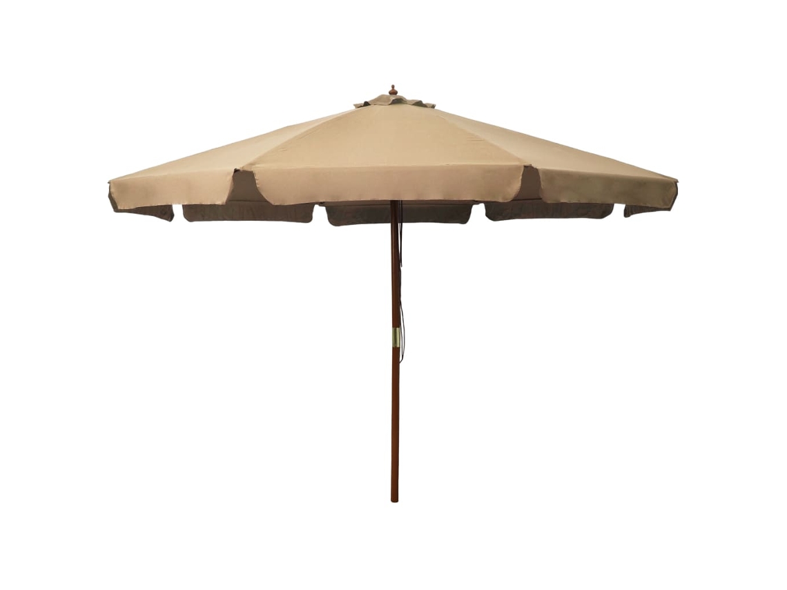 Guarda sol VIDAXL Brown (330 cm)