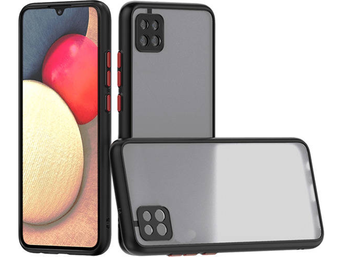 Capa Samsung Galaxy A12 G4M Proteção Câmara Preto