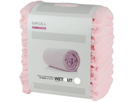 Toalha para Cães  Microfibra 10 Unidades Rosa