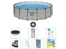 Bestway Piscina Bestway Steel Pro Max Redonda - 488x122 Cm - 8-peças S572