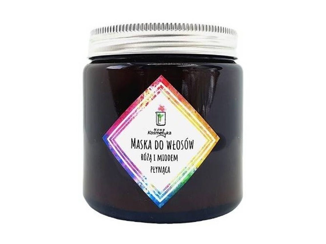 Tratamento Capilar Máscara De Rosas E Mel Fluido, 120ml Nowa Kosmetyka