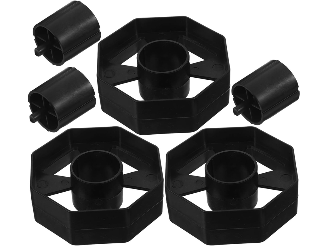 Inoomp Conjunto De 10-rodas Plástico Para Dispensador Fita Adesiva Mesa Base Estável E Compatível Com Projetos