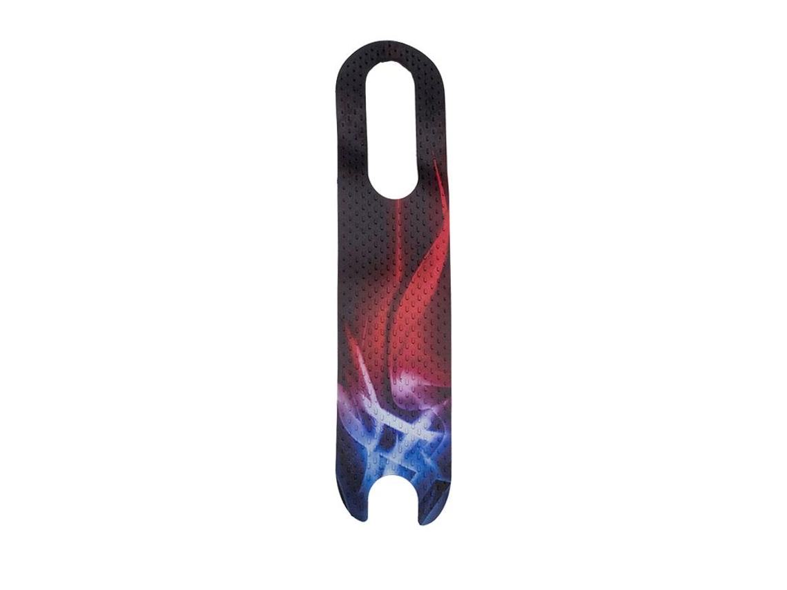 Base De Pvc Antiderrapante Azul E Chama Para Xiaomi - Modelo 2