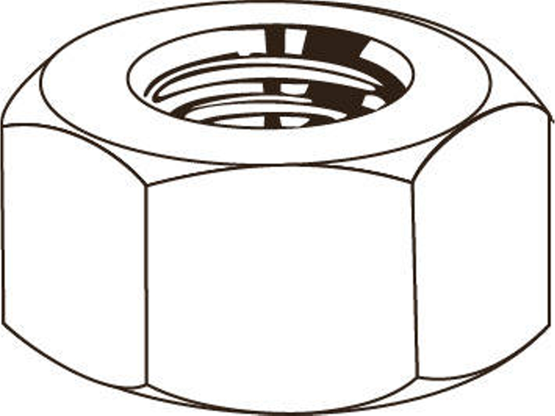 Porca CHEMITOOL Ansi B1822 UNC 7/16