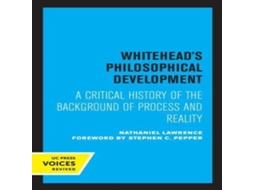 Livro Whiteheads Philosophical Development de Nathaniel Lawrence (Inglês)