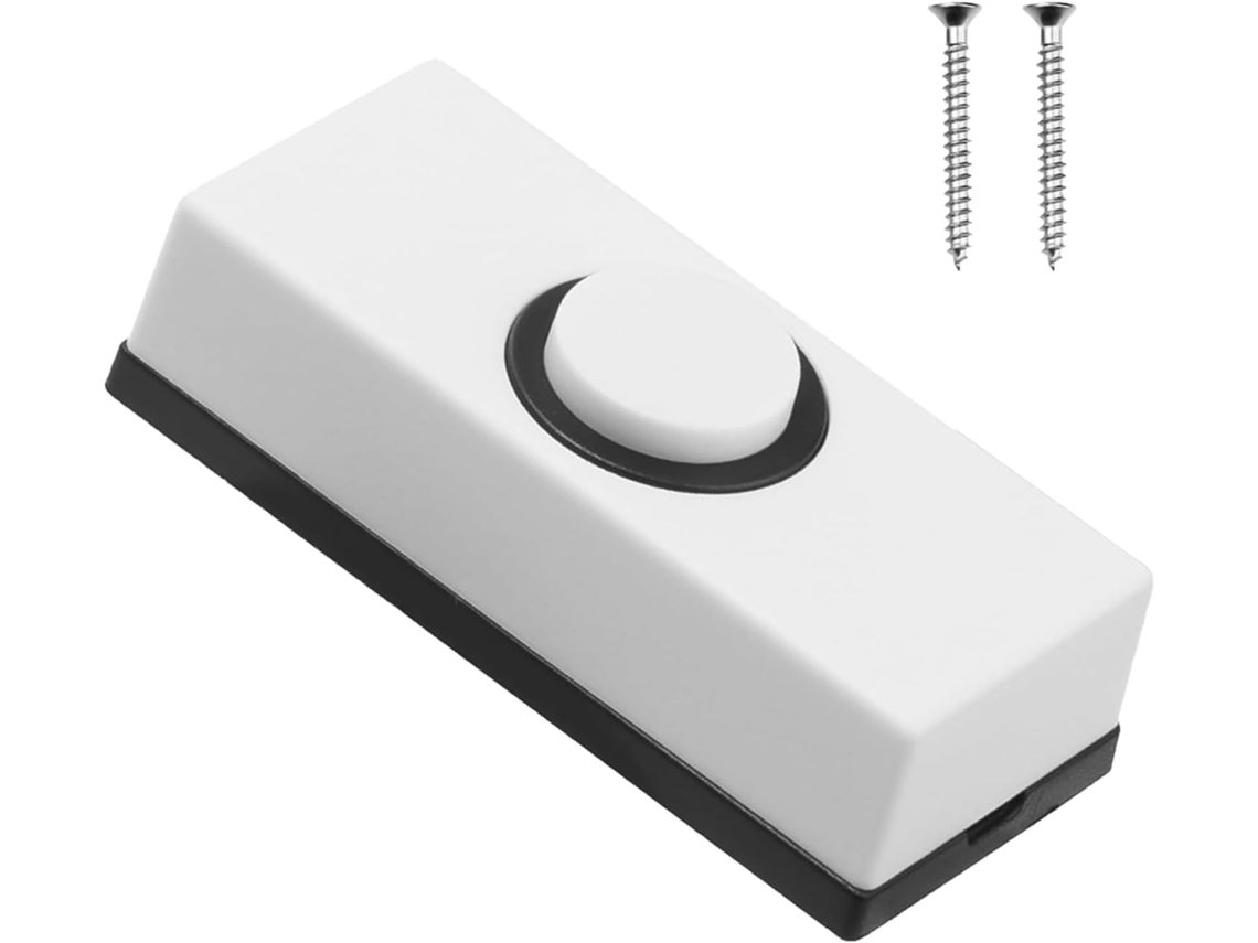 Campainhas com Fio, Botões de Pressão com Fusíveis, Interruptores de Parede Campainha, Botão de Pressão com Fio, Botão