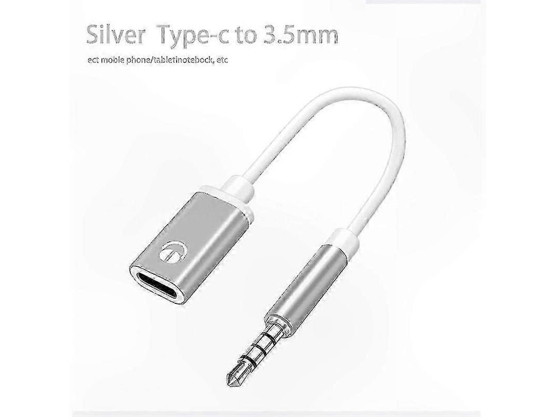 Adaptador Usb C Para Jack 3,5mm Para Fones E Dispositivos