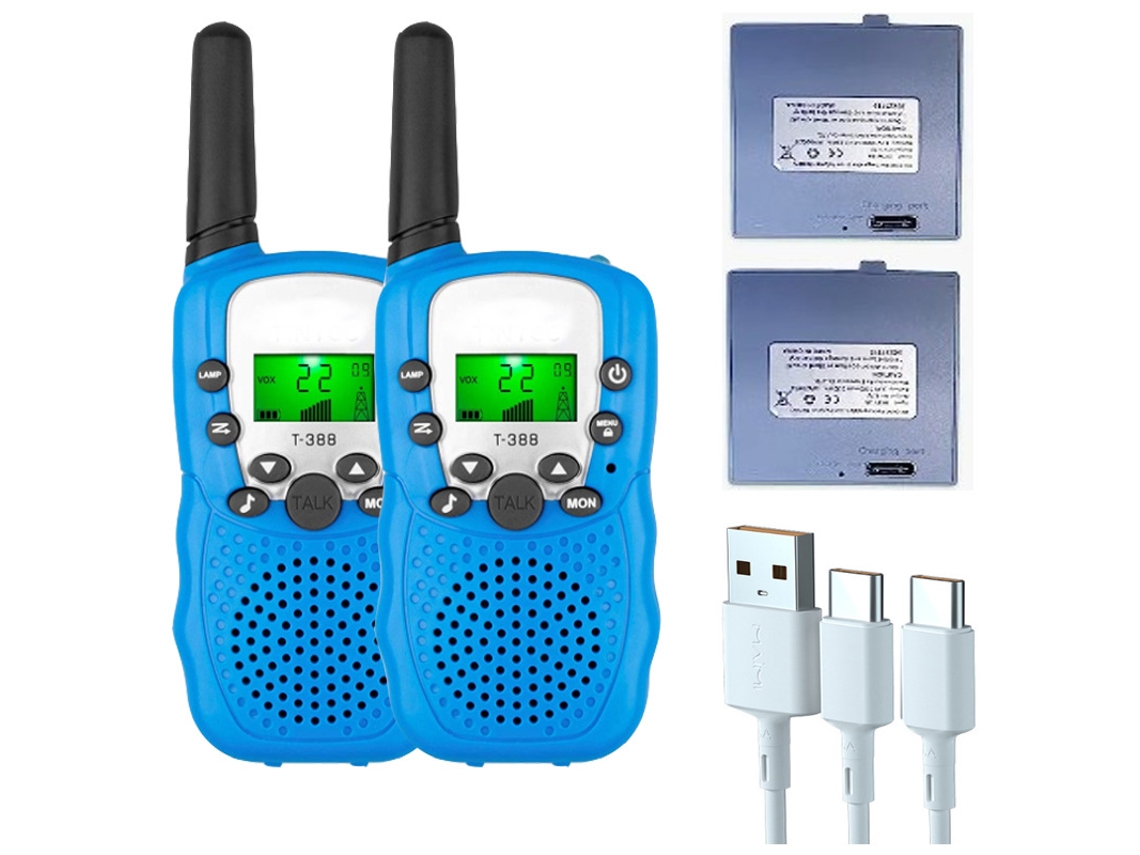 Walkie-talkie Infantil De Brincar Para Comunicação À Distância.