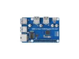 Hub Com 3 Portas Usb 3.2 Gen1, 1 Porta Gigabit Ethernet, Divisor Ethernet, Placa De Expansão, Porta De Rede Gigabit, Sem Necessidade De Drivers.