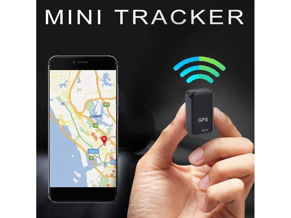 Mini Localizador Gprs Magnético Portátil Com Gravador De Voz E Alarme