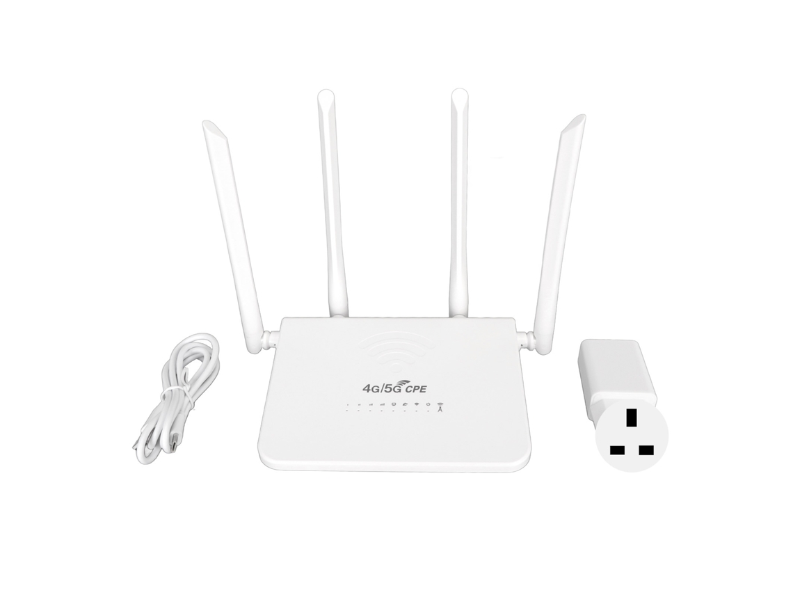 Roteador Sem Fio (suporta Rede 4g Lte Com Slot Para Cartão Sim)