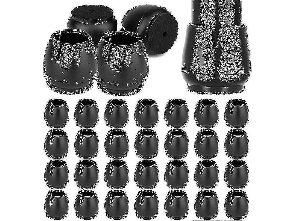 32 Capsulas De Silicone Para Pés De Cadeiras, 17-21 Mm