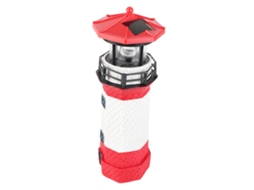 Luz Solar Rotativa Led para jardim, IP65, branca, vermelha, à prova d'água | S/MARCA