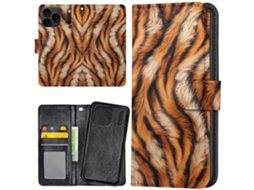 Capa Carteira Para Iphone 17 Pro/capa Tiger