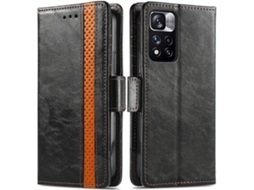 Capa Xiaomi Redmi Note 11 Pro/Note 11 Pro+ HFS-HOUSE Business Style (Preto)