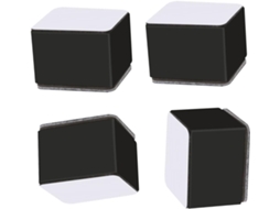 Conjunto De 4 Elevadores Cama Em Aço Carbono + Feltro, Antiderrapantes E Resistentes Ao Desgaste, Para Aumentar A Altura