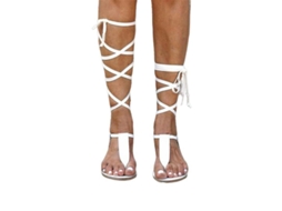 2026 sandálias Romanas Gladiadoras Planas com Tiara para Mulher, Dedão de Pé, Clips, Praia, Tamanho Ue 36 43