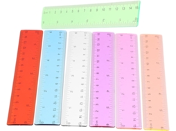 Conjunto de réguas flexíveis para escola e mesa, 14 peças, ferramenta de design de precisão