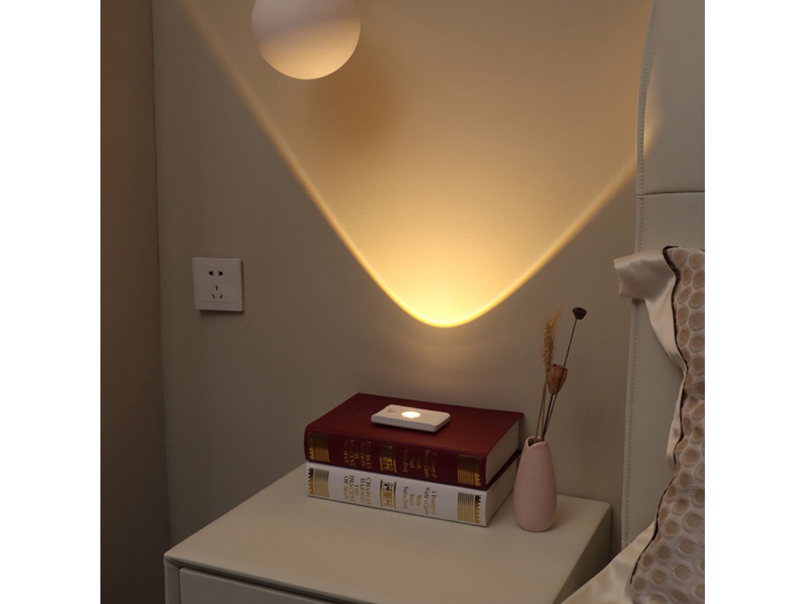 2026 luz Noturna Led Inteligente Magnética Recargável com Sensor de Movimento para Quarto e Armários
