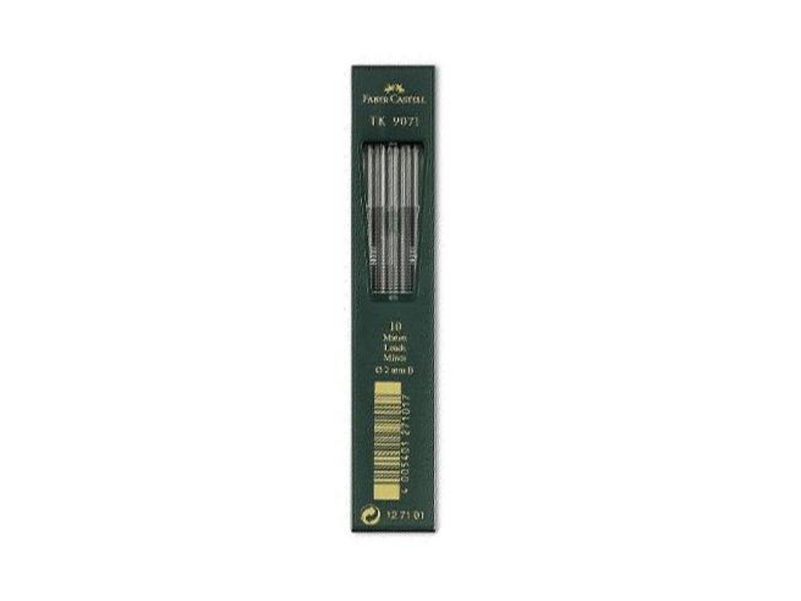 Minas Faber Grafite 9071- Hb 22Mm - Estojo de 10 Minas