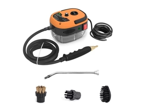 Limpador a Vapor Limpador a Vapor Elétrico de Alta Temperatura 2500W 110V 220V Máquina de Limpeza de Alta Temperatura Orange-Eu-220V RNCYN