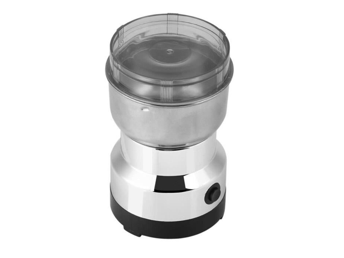 Moedor de café elétrico - Marca - Modelo 1295870 - Portátil - Botão - 14500 r.p.m - Cinza S/MARCA