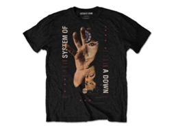 T-Shirt ROCK OFF System Of A Down - Pharoah Preto (Tamanho: L)