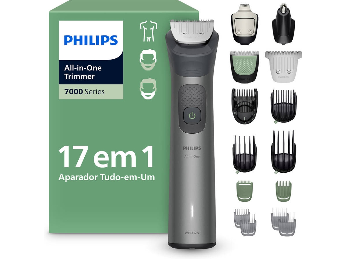 Aparador Multifunções PHILIPS MG7951/15 (Autonomia: 120 min - Bateria - Cinzento)
