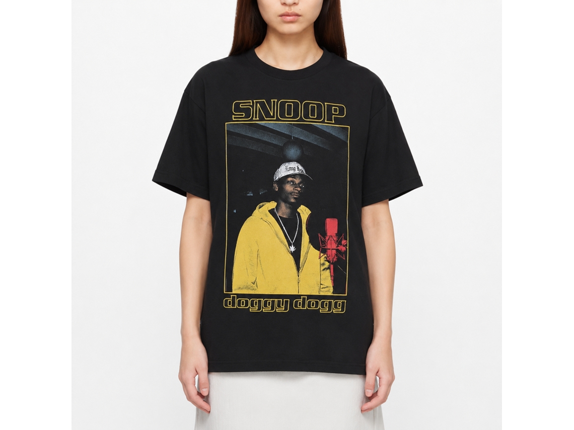 Snoop Dogg Microphone T-shirt Unisex Adults Size:s