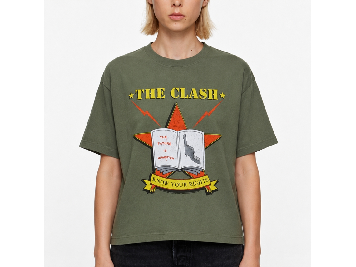 The Clash Know Your Rights T-shirt Unisex Adults Size:xxl