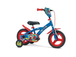 Bicicleta En71 Spiderman 12´´ Azul 24 Months-4 Years Rapazhuffy