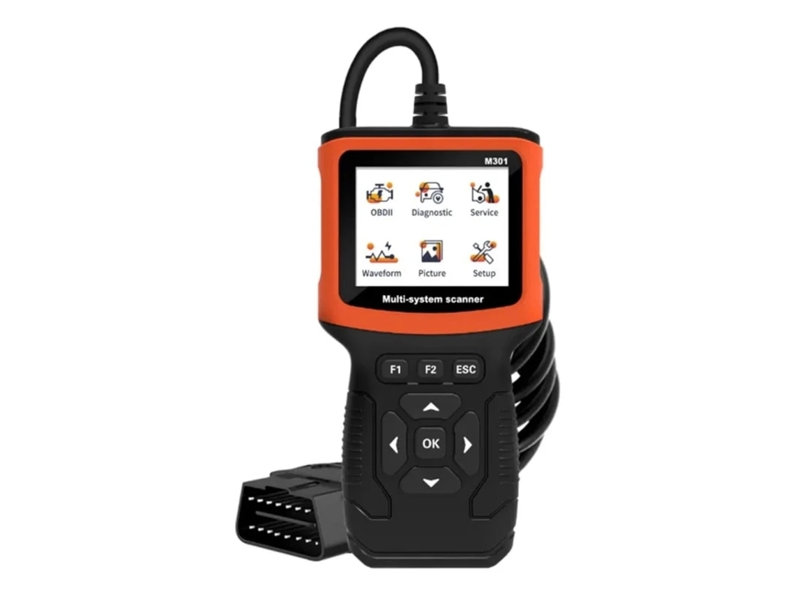 Scanner Obd2 Can Com Ecrã Diagnóstico Do Motor Leitor De Códigos Dados Em Tempo Real
