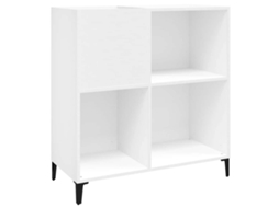 Record Cabinet, Record Cabinets Vidaxl Branco Madeira Processada (n/a)