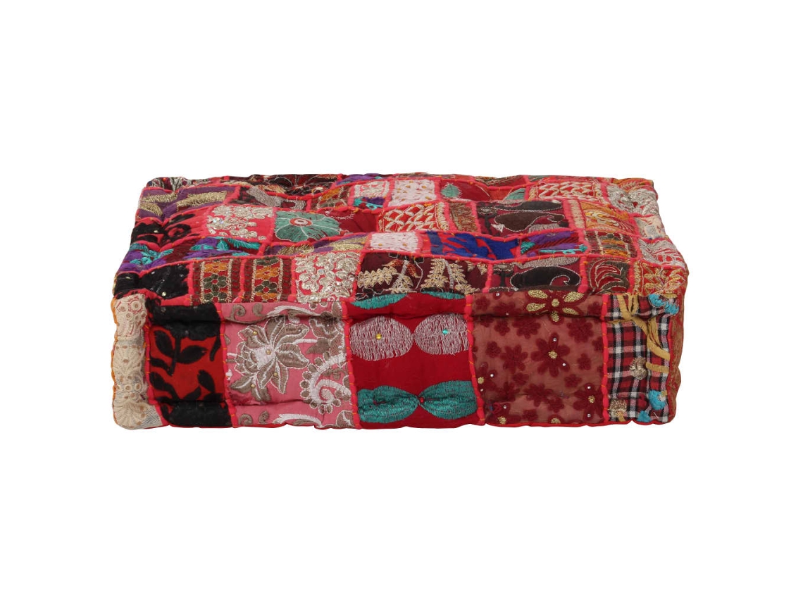 Pouffe, Pouffes Vidaxl Multicolor Algodão (n/a)