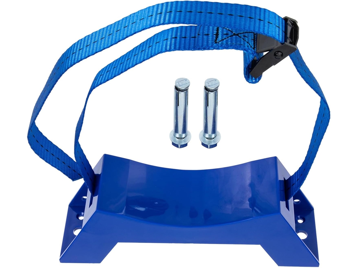 Suporte De Parede Fácil De Usar, Abs E Polipropileno Com, Botijão De Gás Azul