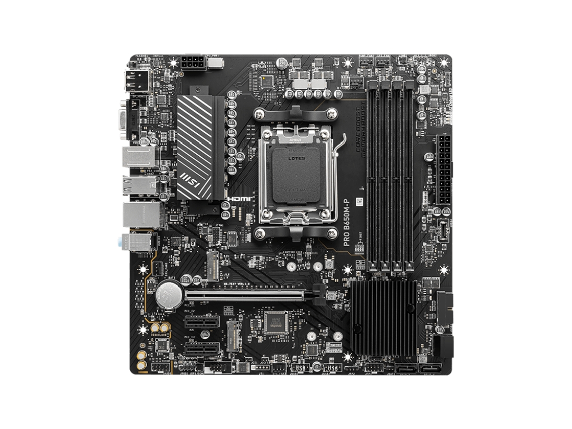 Motherboard MSI Pro B650m p (socket Am5 Amd B650 Ddr5 Micro Atx)